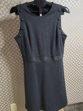 NWT White House Black Market Sleeveless Fit & Flare Dress Size 12